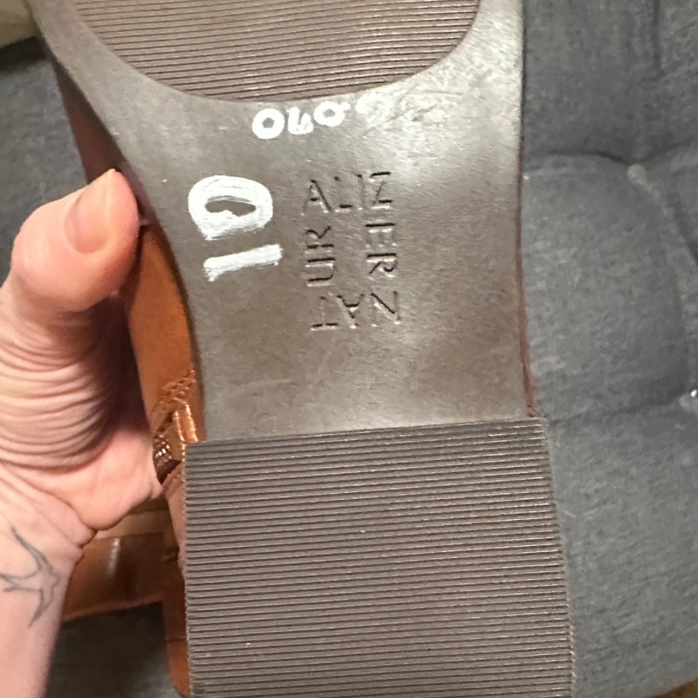 Brown Leather Riding Boots - Picture 5 of 5